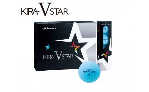 ゴルフボール KIRA STAR V 12球入 1ダース 【アクア】ゴルフ キャスコ kasco 593422 - 香川県さぬき市