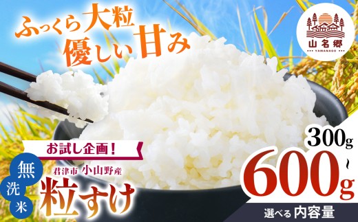 新米 [9月上旬から順次発送] 令和7年産 君津市小山野産 粒すけ 無洗米 選べる容量 2合 3合 4合 レターパックライト | あかかげ農園 メディアで紹介 ! 山名郷米 やまなごう まい 少量 千葉稲作 しんまい シンマイ こしひかり 千葉県産 むせんまい 米 コメ こめ お米 千葉県 君津市 きみつ