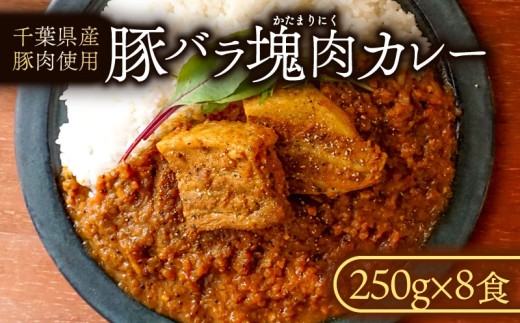 豚バラ 塊 肉 カレー ( 8食 入り ) ポークカレー レトルトカレー 冷凍カレー 小分け 個包装 豚 豚バラ 塊肉 豚肉 豚 ぶた肉 ぶた buta 国産豚 niku 国産 千葉県産 千葉県産豚肉 千葉県産ポーク ポーク 冷凍食品 冷凍 8食 家庭用 簡単 調理 便利 お手軽 レトルト こだわり 贈答 ギフト プレゼント 千葉県 旭市 865102 - 千葉県旭市