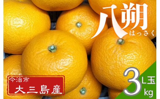 八朔L玉～・3kg【K003210L3】