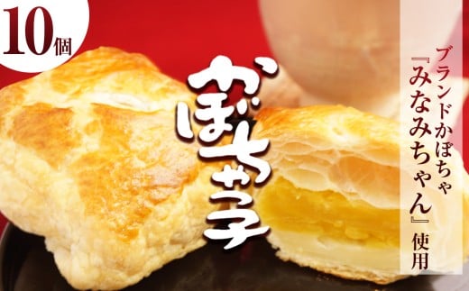 かぼちゃっ子 10個 | かぼちゃ かぼちゃあん パイ お菓子 お茶菓子 菓子 お茶請け おちゃうけ おやつ ご褒美 贈答用 おいしい あまい スイーツ 和菓子 お茶 栃木県 那珂川町 送料無料 2204966 - 栃木県那珂川町