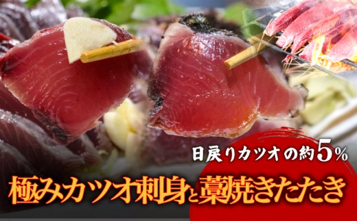 もちもち食感極みかつお 刺身250g×2節&藁焼きたたき250g×2節 鰹 たたき かつおのたたき わら焼き たたき 鮮魚 刺身 刺し身 魚 魚介 食品 セット 極み 高級 贈答用 人気 おすすめ 高知県 南国市