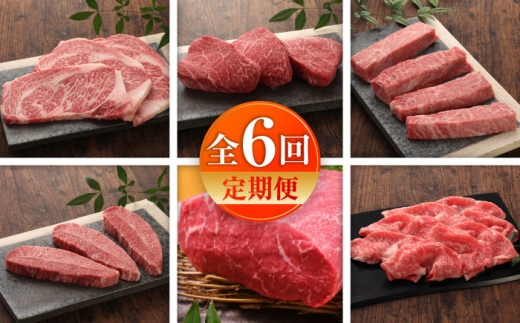 【全6回定期便】【数量限定】【GI認証】くまもとあか牛 食べ比べ A / 菊陽町 あかうし 熊本県 肉 にく niku ブランド 旨み 【有限会社 三協畜産】[BHAS025]