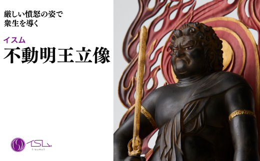 イスム 不動明王立像 | 仏像 守護神 風水 金運 開運 厄除け 本格 仏教 アート デザイン お守り 縁起物 美術 東松山イスム 仏像フィギュア インテリア仏像 埼玉県 東松山市 2258485 - 埼玉県東松山市
