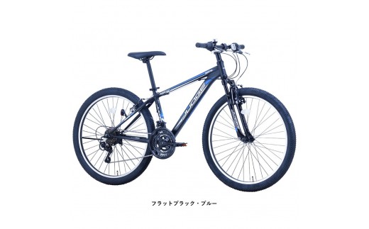 サカイサイクル マウンテンバイク ジャッジ MTB JUD2618　26インチ　フラットブラック・ブルー