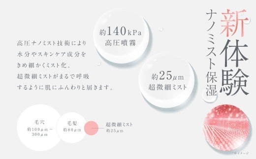 【&Less BEAUTY】 ハンディミスト 【2年保証】