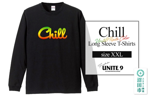 Chill Long Sleeve T-Shirts UNITE9 RASTA COLOR ／ sizeXXL FUN工房UNITE9 2189235 - 群馬県沼田市