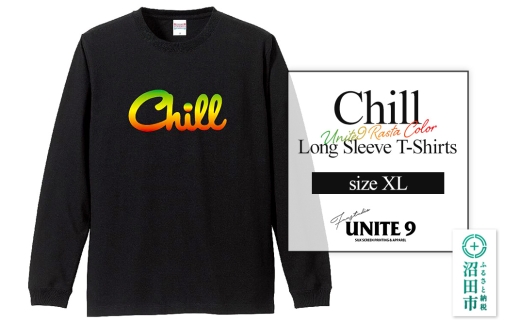 Chill Long Sleeve T-Shirts UNITE9 RASTA COLOR ／ sizeXL FUN工房UNITE9 2189236 - 群馬県沼田市