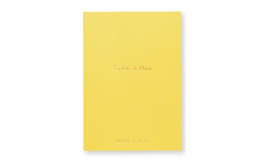 ToDo&Plan タスク管理ノート A5 サイズ[イエロー]