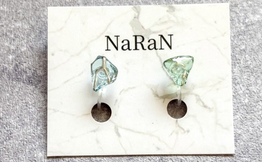 大田市産！シーグラスノンホールピアス（イヤリング）【イヤリング アクセサリー シーグラス お洒落 おしゃれ ファッション いやりんぐ あくせさりー 】
