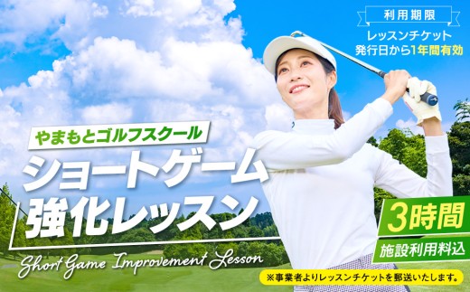 AJ05-001　ショートゲーム強化レッスン（3時間）※施設利用料込 2193179 - 千葉県長生村