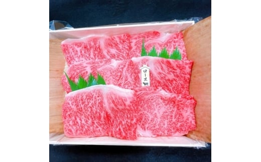 【伊賀忍者ビーフ】肉の横綱　伊賀牛　ロース　すき焼き　霜降り肉　三重県　名張市　自慢の牛肉　440g　[0522]3-い