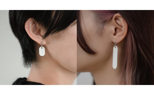 [Unomismo]琺瑯アクセサリー「ボールピアス」