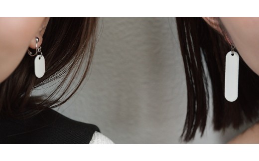 [Unomismo]琺瑯アクセサリー「イヤリング」
