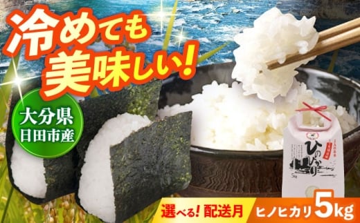 【先行予約・25年11月以降発送】令和7年産大分県産ヒノヒカリ 5kg　日田市 / JAおおいた日田グリーンセンター こめ コメ 米 [ARDX004]