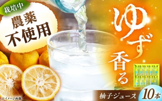 ゆずと水のギフト 10本入り / 柚子飲料 柚子ジュース ジュース 柚子 ゆず / 恵那市 / かさぎゆず組合 [AUAW016]