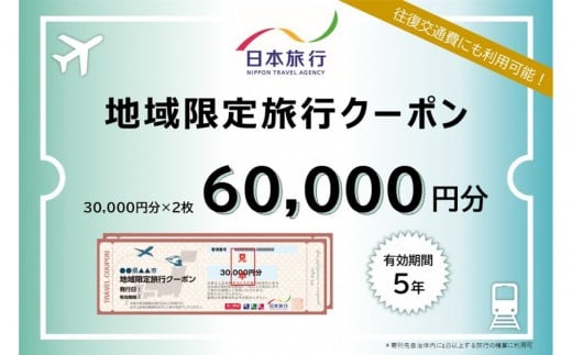 沖縄県那覇市　日本旅行　地域限定旅行クーポン60,000円分
