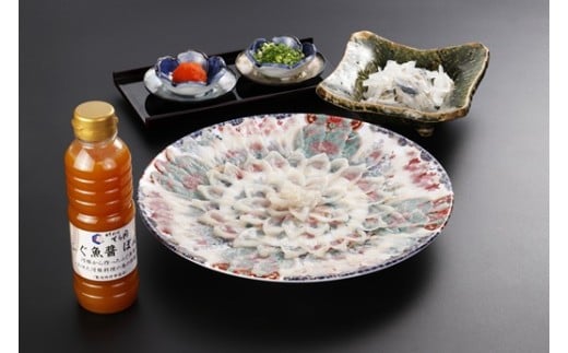 EE019.日本料理てら岡・虎ふぐ刺し（2～3人前）