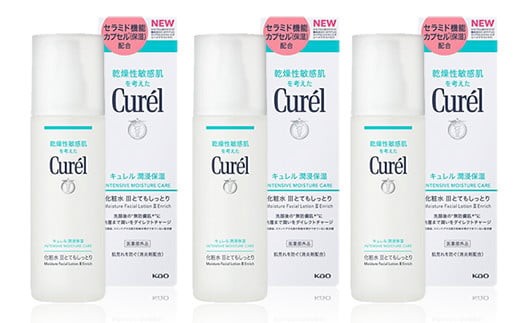 花王 キュレル 潤浸保湿 化粧水III とてもしっとり　3個セット【化粧品 コスメ 敏感肌 乾燥 紫外線 セラミドケア 乾燥肌 保湿ケア 保湿 低刺激 キュレル ローション 潤浸保湿 医薬部外品 肌荒れ スキンケア 潤い 神奈川県 小田原市 】 978741 - 神奈川県小田原市
