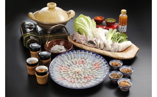 日本料理てら岡・虎ふぐ「風雅」コース(4〜5人前)
