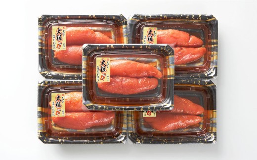 かねふく 辛子明太子 上切れ 計650g(130g×5箱)