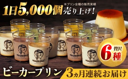[全3回定期便]葉山ビーカープリン パーティーアソート セット 6種×2個 詰め合わせ(カスタード・かぼちゃ・抹茶・北海道フレッシュクリーム・エスプレッソ・チョコレート)プリン ぷりん スイーツ デザート パーティーセット 詰め合わせ 食べ比べ 焼きプリン 人気 お菓子 贈り物 贅沢 人気 ギフト ご褒美 洋菓子 おかし ビーカープリン プレゼント 横須賀[マーロウ] [AKAF047]