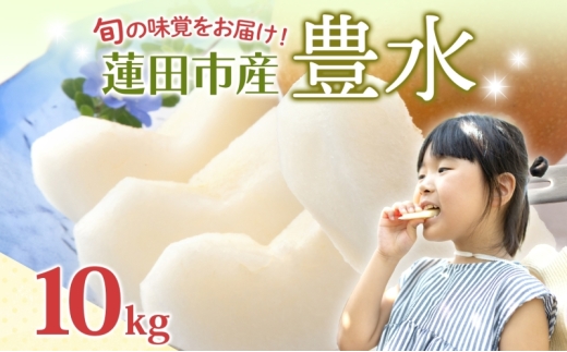 蓮田市産 日本梨 豊水 10kg フルーツ 果物 ナシ なし 甘い みずみずしい シャリシャリ 食感 果汁 くだもの デザート おやつ お取り寄せ 産地直送 ギフト 贈答用 家庭用 埼玉県 蓮田市 1403317 - 埼玉県蓮田市