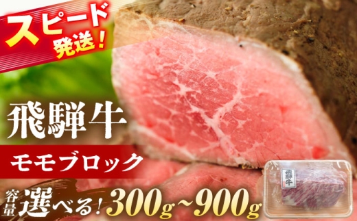 【選べる容量】 飛騨牛 モモ ブロック 瑞浪市 / 養老ミート 冷凍 赤身 和牛 ギフト [AZDB008]