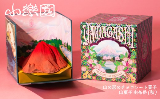 山菓子　由布岳（秋） 【チョコレート菓子 スイーツ ガナッシュ ケーキ 小豆 果実 ナッツ クレープ生地 ビスケット チャイ マロングラッセ ミルクチョコレート】 2365364 - 東京都渋谷区