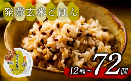選べる 個数 発芽玄米 ごはんパック 160g 12個-72個 発芽 玄米 米 ごはん ご飯 こめ パックライス パックご飯 パックごはん ご飯パック パック ライス 備蓄 保存 非常 防災 レンジ 温めるだけ レンチン 健康 ダイエット 美容 ヘルシー レトルト インスタント おいしい 人気 おすすめ 国産 うるち玄米 もち玄米 赤米 黒米 緑米 18 24 48 72 おくさま印 大阪 松原
