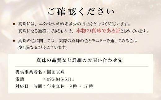 【限定1点】あこや真珠 (約9.5mm珠) ダイヤ入り ペンダント ホワイトゴールド 
