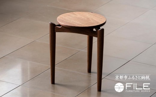 [FILE FURNITURE WORKS]スツール(FH1-F Stool)[ 京都 家具 インテリア 椅子 イス おしゃれ 人気 おすすめ 国産 職人 一点もの オーダー 東京 田園調布 ショールーム 通販 送料無料 ふるさと納税 ]