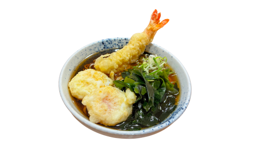 [しぶそば]そばorうどんが選べる!二子玉川スペシャル〜温玉天Wのせ〜お食事券[蕎麦 ソバ うどん チケット 食事券 食事 ランチ 東京都 世田谷]