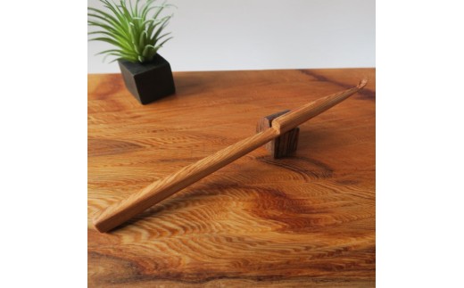 木製耳かき 屋久杉材(上杢)[株式会社佐橋(ART工房Nob)]