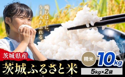 米 茨城 ふるさと米 精米 10kg《10月下旬-11月末頃出荷》茨城県 河内町 米 国産 お米 おこめ お弁当 おにぎり