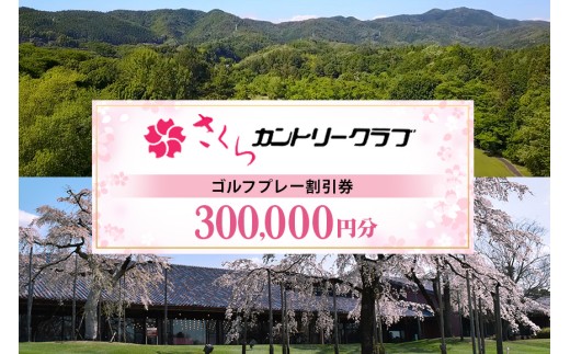 さくらカントリークラブ（ゴルフプレー割引券） 300,000円分（3,000円分×100枚） (13) 2219833 - 岐阜県八百津町