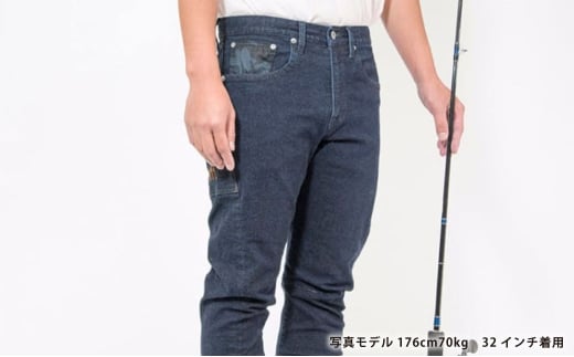 【THE BACK WATER】撥水ストレッチデニム釣り・アウトドア立体裁断ジーンズ BW-103VM（30インチ）【ストレッチデニム ストレッチ デニム アウトドア ズボン ジーンズ 衣類 ファッション お洒落 岡山県 倉敷市 おすすめ 人気】