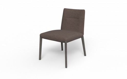 アームレスチェア ELEGA 15  ＜脚＞チャコールグレー色 HZU-DBN_05139