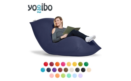 【チョコレートブラウン】Yogibo Max 《豊前市》【株式会社Yogibo】　ヨギボー マックス ソファ クッション 枕 ベッド [VDI001-13]