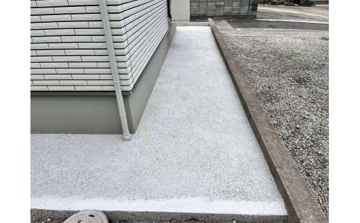 雑草・水たまり対策コンクリート「オワコン®」30㎡／№250423-09