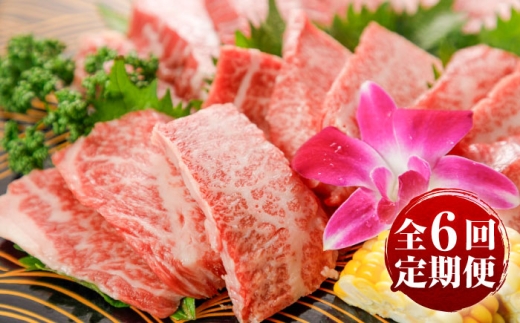 【全6回定期便】GI認証 くまもとあか牛 焼肉 約500g 計約3kg / 霜降り 高品質 あか牛 牛肉 熊本県 菊陽町【菊陽町(阿蘇牧場)】 [BHAZ027] 2226963 - 熊本県菊陽町