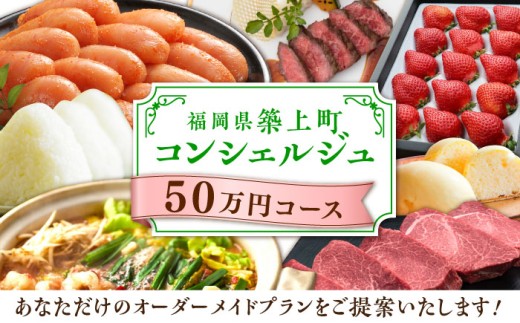 【後から選べる！】築上町 コンシェルジュ 寄附額 50万円 コース 《築上町》 おすすめ おまかせ 定期便 [ABZY001] 500000円