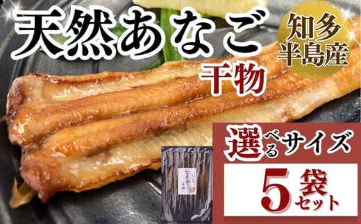 サイズ 選べる あなご 干物 5袋セット 天然 穴子 岬だより 個包装 天日干し (1袋50g 80g 130g) 真空パック アナゴ ひもの 小分け 簡単 調理 便利 ご飯のお供 お米に合う おかず おつまみ 酒の肴 ごはんのおとも 愛知県 南知多町 人気 おすすめ