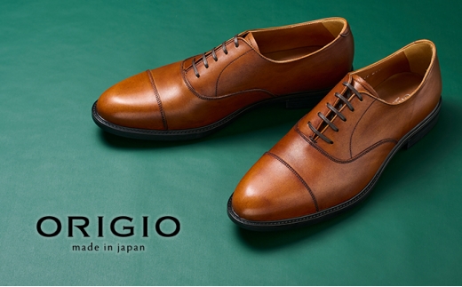 ORIGIO オリジオ 牛革ビジネスシューズ 紳士靴 ORG1000（ライトブラウン）25.0cm【ファッション・靴・シューズ・革製品・革靴】 [№5990-5812]0630