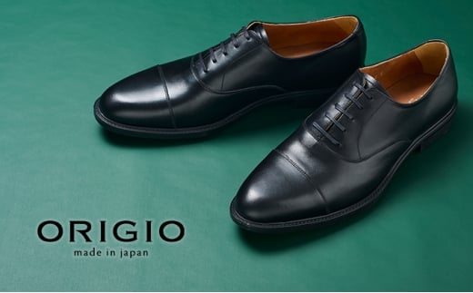 ORIGIO オリジオ 牛革ビジネスシューズ 紳士靴 ORG1000（ブラック)  24.5cm【ファッション・靴・シューズ・革製品・革靴】 [№5990-5801]0628