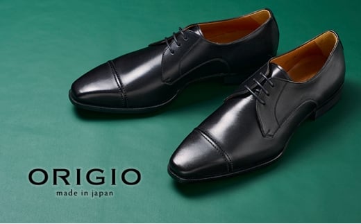 ORIGIO オリジオ 牛革ビジネスシューズ 紳士靴 ORG101（ブラック）【ファッション・靴・シューズ・革製品・革靴】25.0cm [№5990-5867]0641