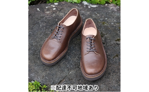 KOTOKA婦人靴 一枚革ダービー　KTO2000Ｌ　ダークブラウン 23.5.cm [№5990-8615]0431