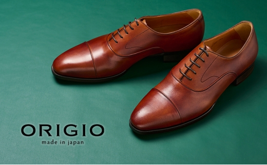 ORIGIO オリジオ 牛革ビジネスシューズ 紳士靴 ORG100（ブラウン）26.5cm【ファッション・靴・シューズ・革製品・革靴】 [№5990-5858]0639