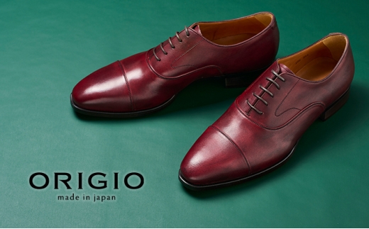 ORIGIO オリジオ 牛革ビジネスシューズ 紳士靴 ORG100(ワイン)25.5cm[ファッション・靴・シューズ・革製品・革靴] 0640