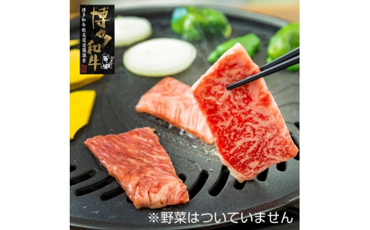 [A4〜A5]博多和牛 カルビ 焼肉用 690g (230g×3) 吉富町/株式会社ゼロプラス [BGAA031]